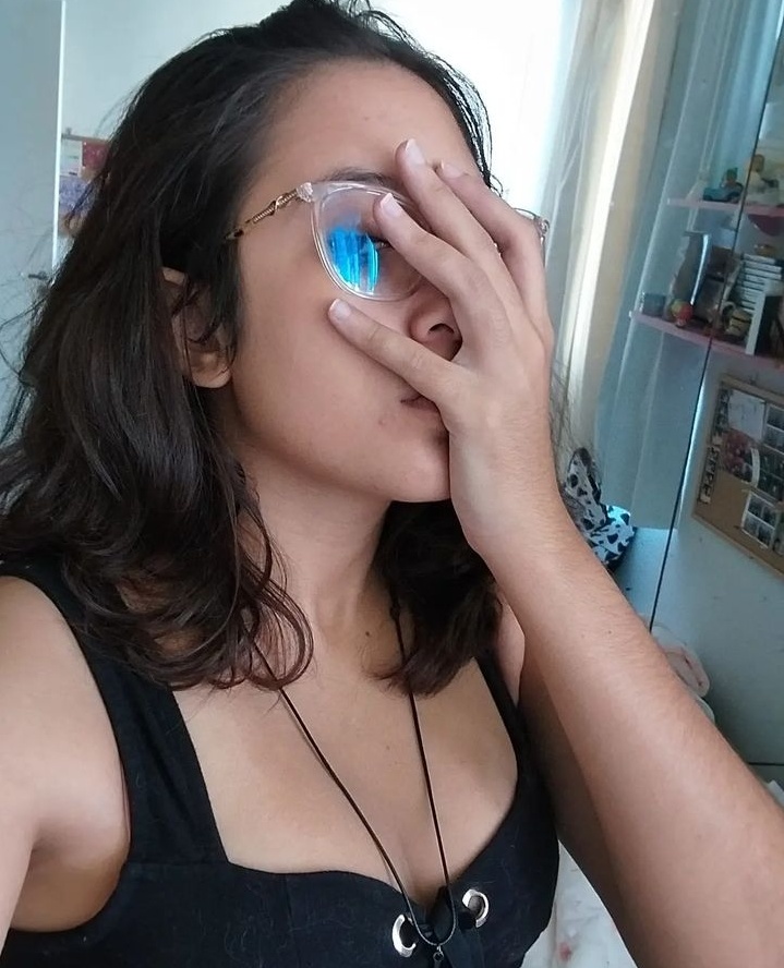 Foto atual de Júlia Fernandes Mendes